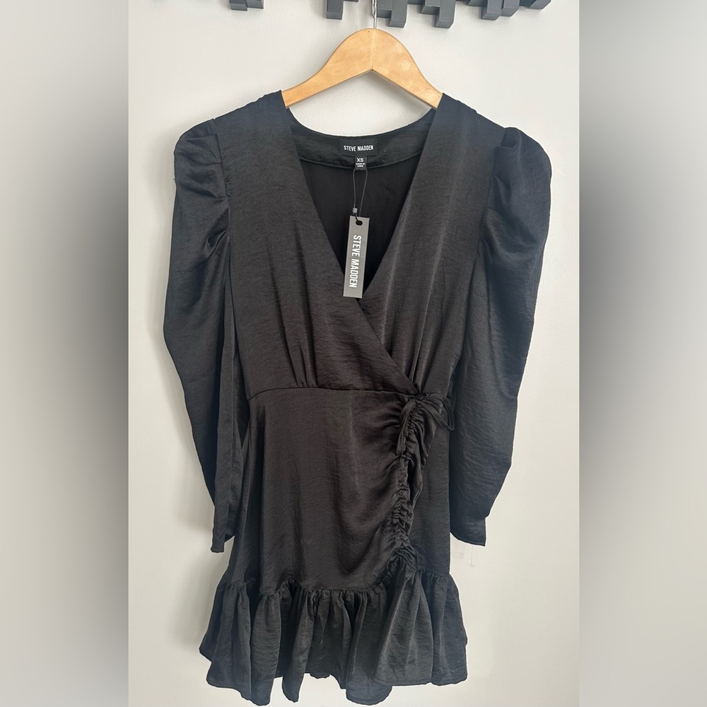 Steve Madden Black Mini Dress